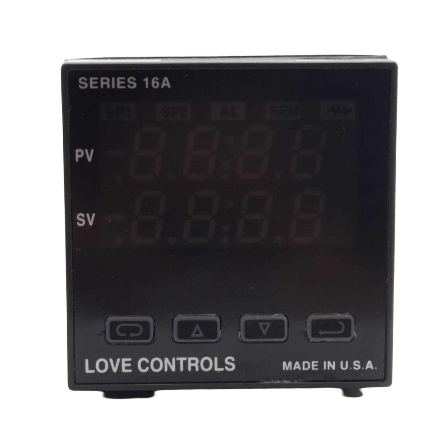 Used Love Controls 16A2150 Temperature/Process Controller, 100-240VAC/132-240VDC