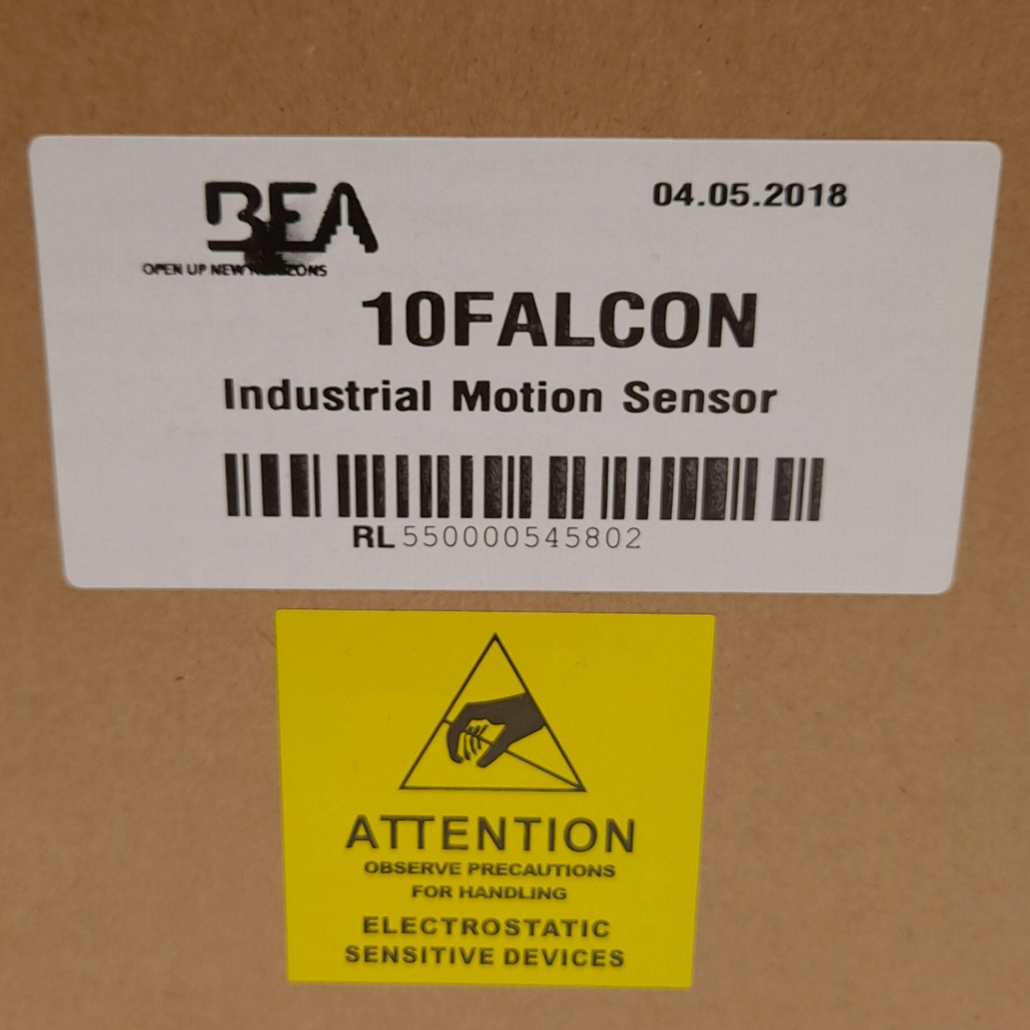 New BEA 10FALCON Motion Sensor, Microwave Doppler Radar, 13x16ft Detection Zone