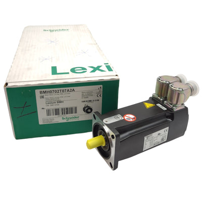 New Schneider Electric BMH0702T07A2A Servo Motor, 8000RPM, ø11mm Shaft, 240VAC 3Φ
