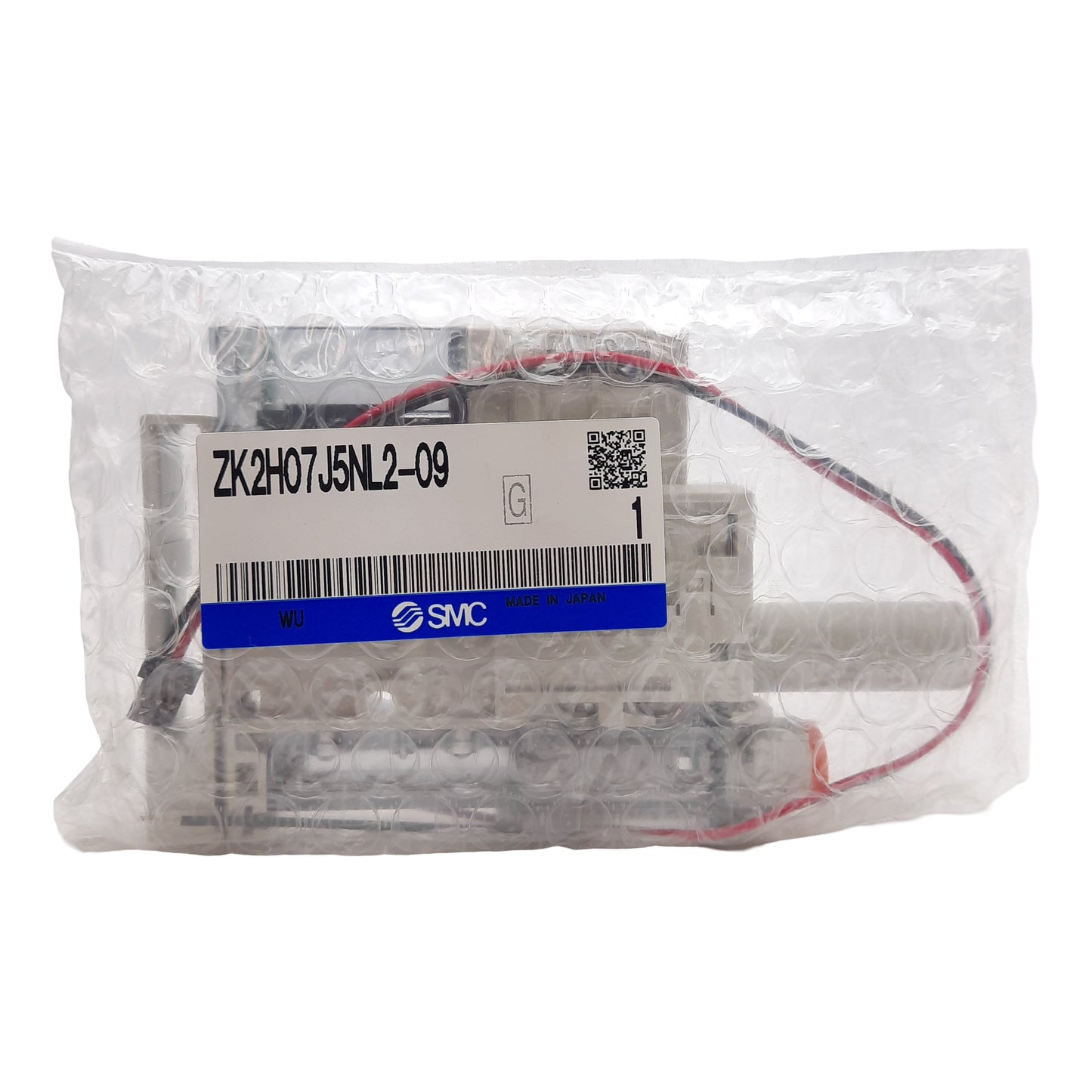 New SMC ZK2H07J5NL2-09 Vacuum Ejector, ø0.7mm Nozzle, ø5/16in One-Touch, 24VDC Coil