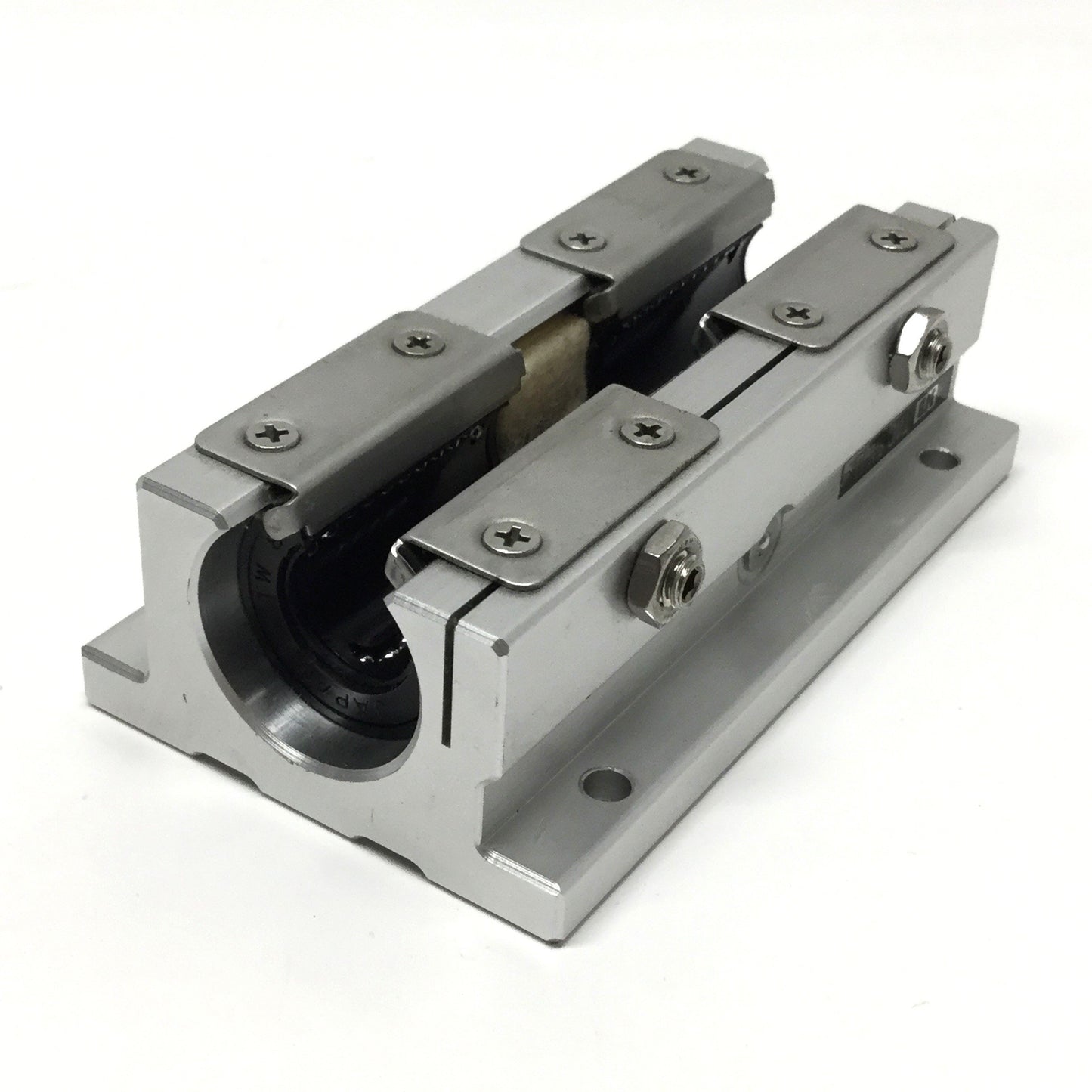 Used Nippon Bearing TWD-8WUU Topball Linear Guide Ball Bushing Open Block, Ø1/2in