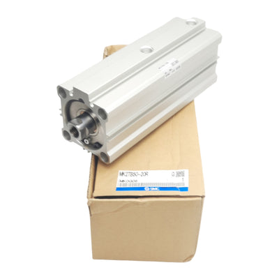 New SMC MK2TB50-20R Swing Clamp Cylinder, Bore 50mm, Stroke 20mm, 1.0MPa, M5 Port