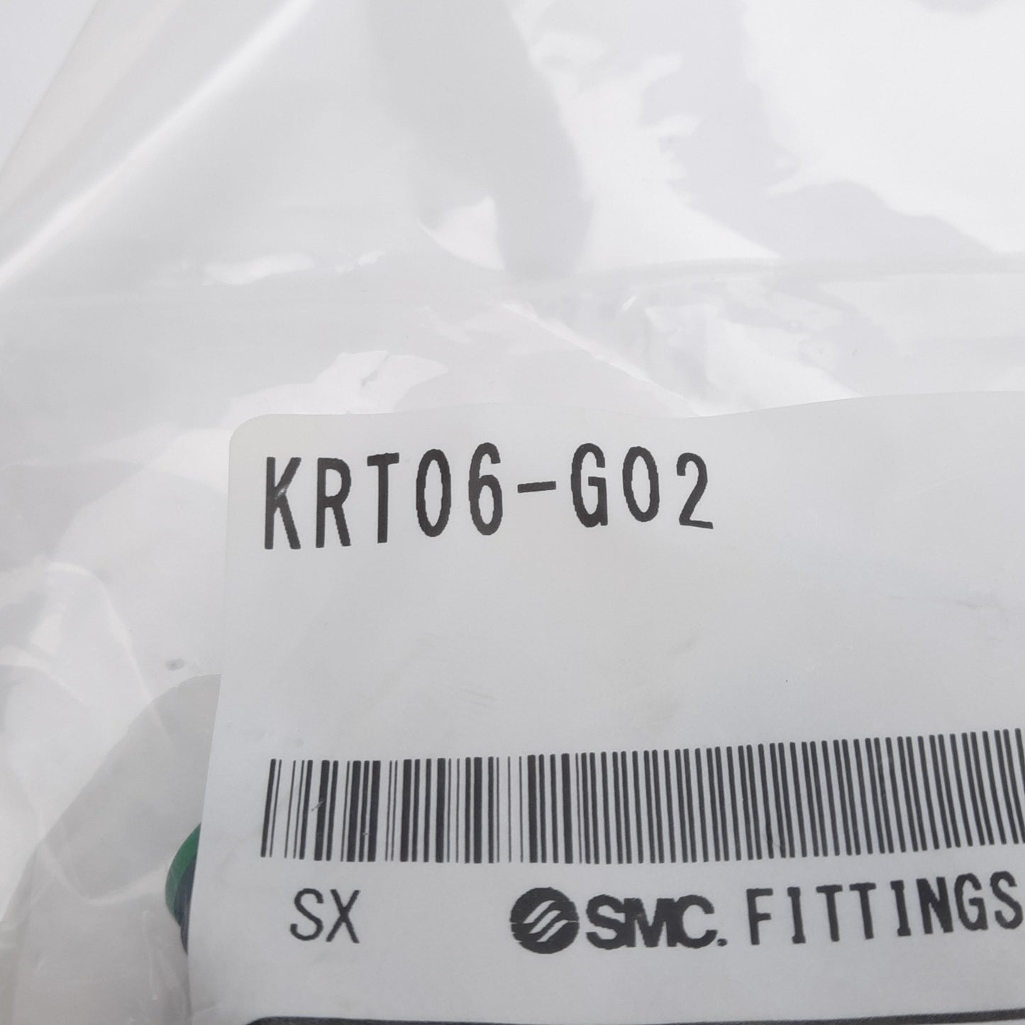 New Lot of 10 SMC KRT06-G02 Flame Resistant Branch Tee Fitting, ø6mm One-Touch, G1/4