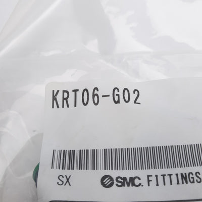 New Lot of 10 SMC KRT06-G02 Flame Resistant Branch Tee Fitting, ø6mm One-Touch, G1/4