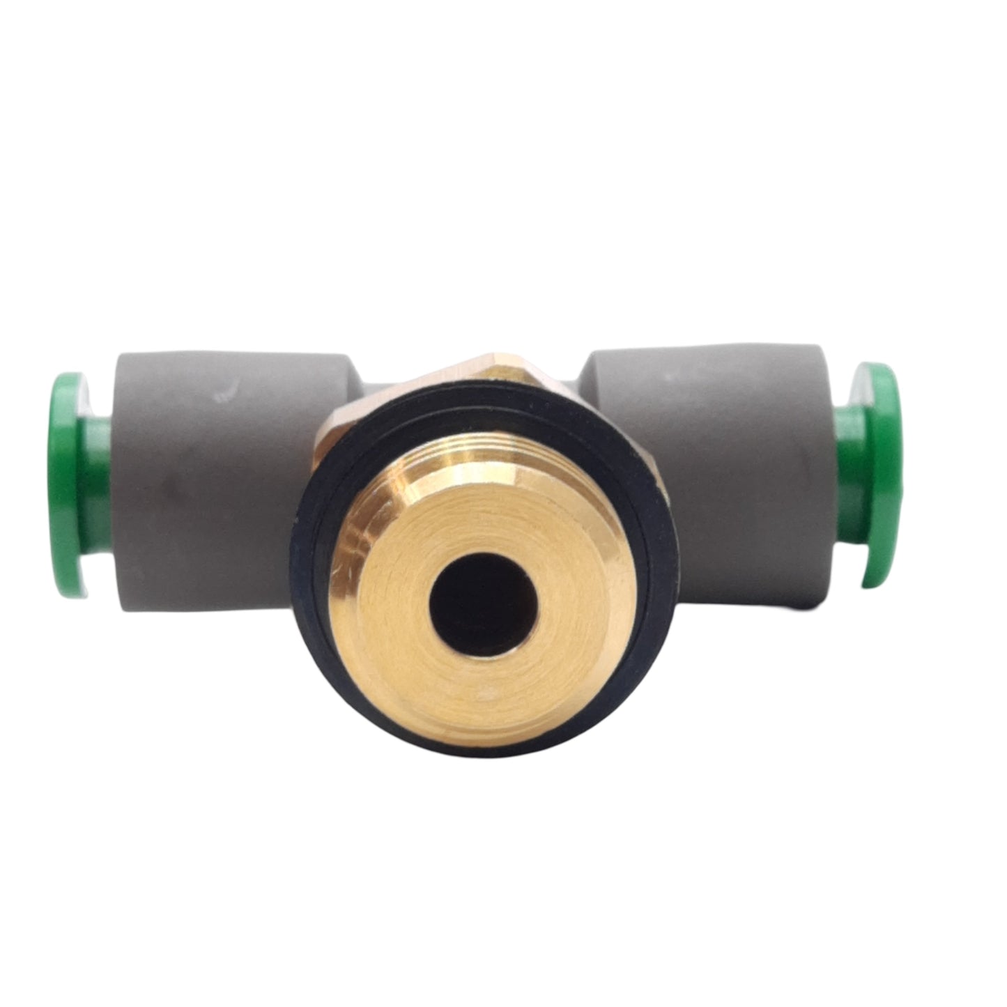 New Lot of 10 SMC KRT06-G02 Flame Resistant Branch Tee Fitting, ø6mm One-Touch, G1/4