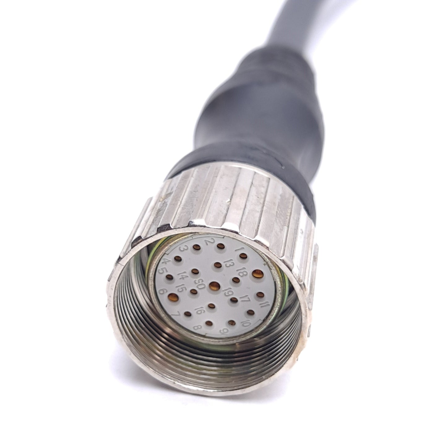 New Wago 756-3203/190-050 Cable, M23 19-Pin Female to Flying Leads, 5m Length