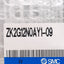New SMC ZK2G12N0AY1-09 Vacuum Ejector, 0~-101kPa, NPN, 12-24VDC, ø5/16in One-Touch