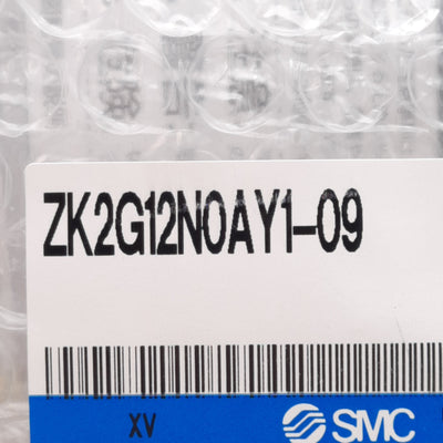 New SMC ZK2G12N0AY1-09 Vacuum Ejector, 0~-101kPa, NPN, 12-24VDC, ø5/16in One-Touch