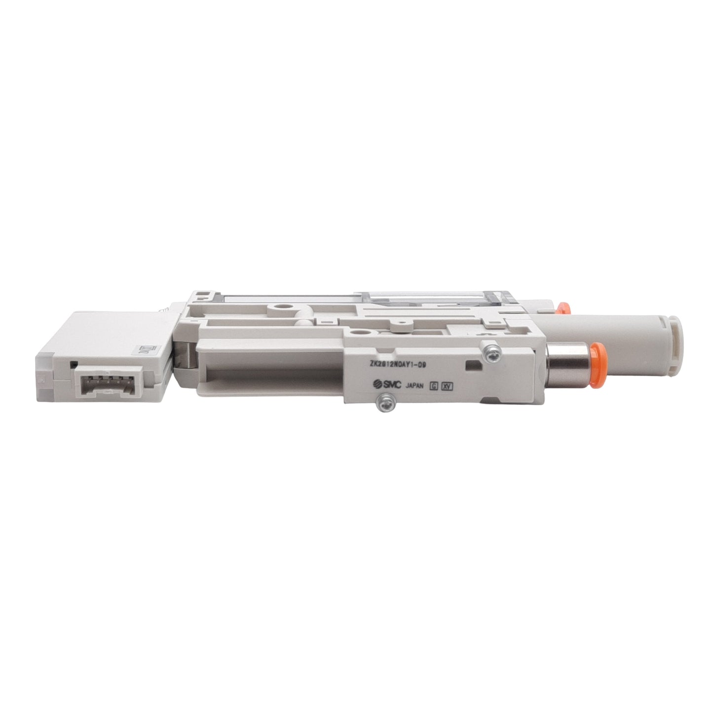 New SMC ZK2G12N0AY1-09 Vacuum Ejector, 0~-101kPa, NPN, 12-24VDC, ø5/16in One-Touch