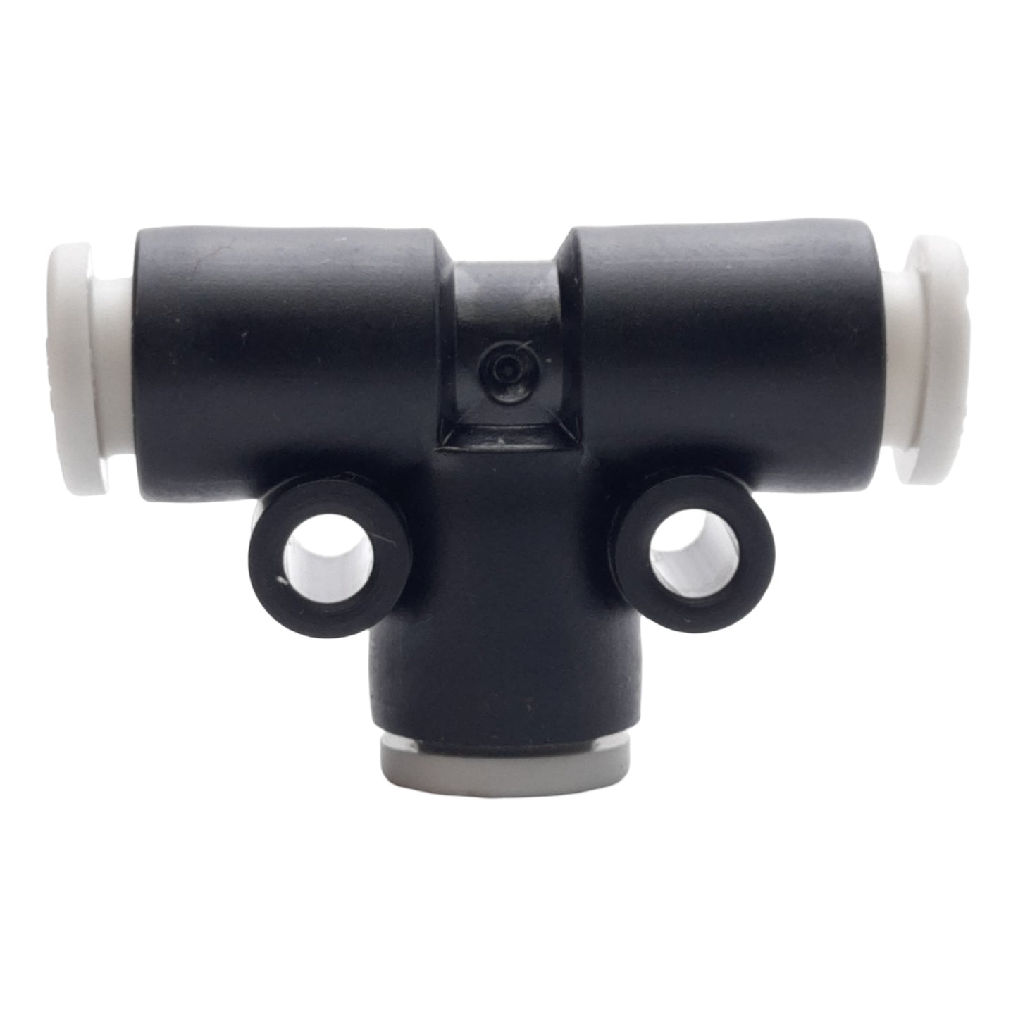 New Lot of 10 SMC KQ2T06-00A-X35 Union Tee Fitting -100kPa~1MPa ø6mm One-Touch Ports