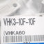 New Lot of 5 SMC VHK3-10F-10F Finger Valve, -100kPa to 1.0MPa, ø10mm One-Touch