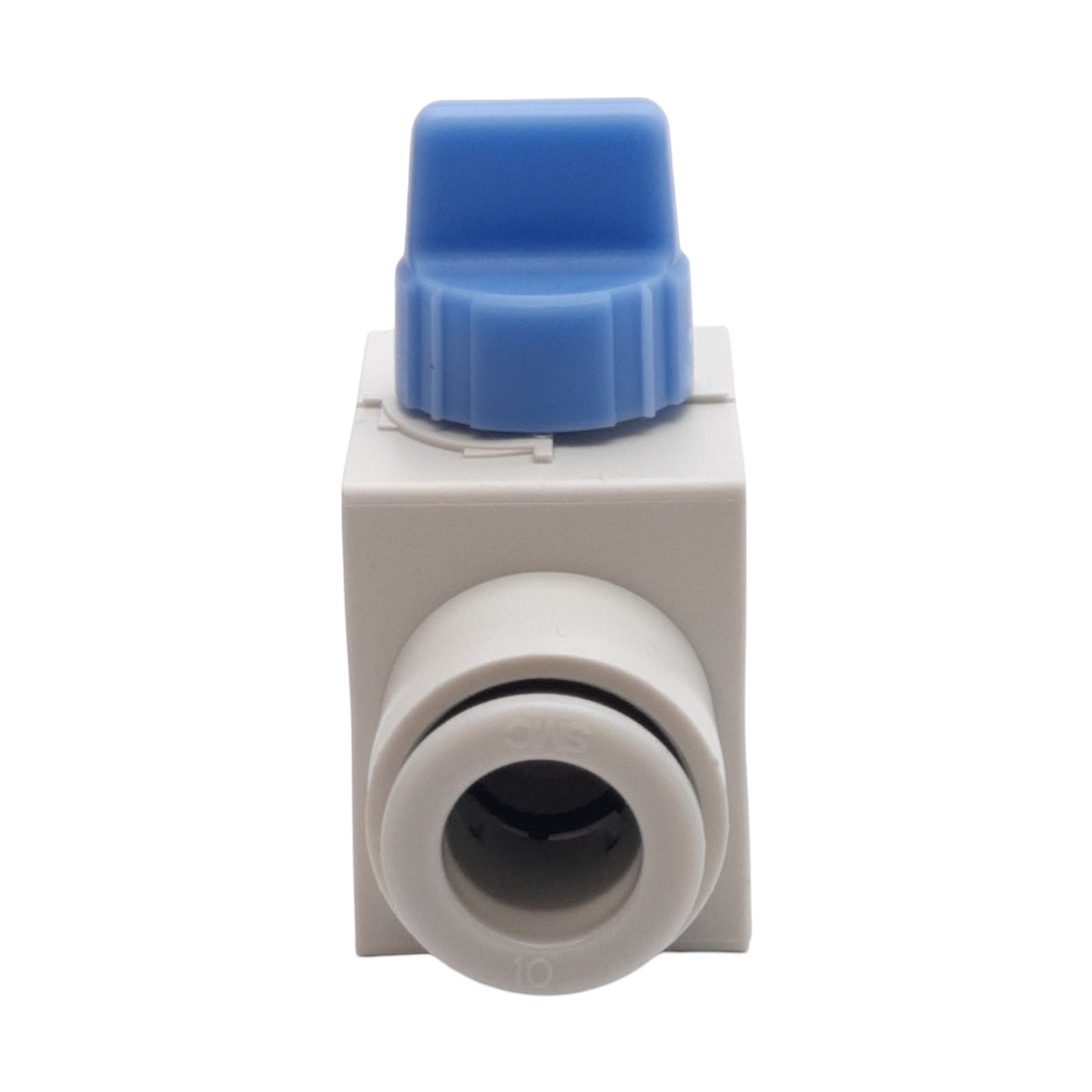 New Lot of 5 SMC VHK3-10F-10F Finger Valve, -100kPa to 1.0MPa, ø10mm One-Touch
