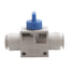 New Lot of 5 SMC VHK3-10F-10F Finger Valve, -100kPa to 1.0MPa, ø10mm One-Touch