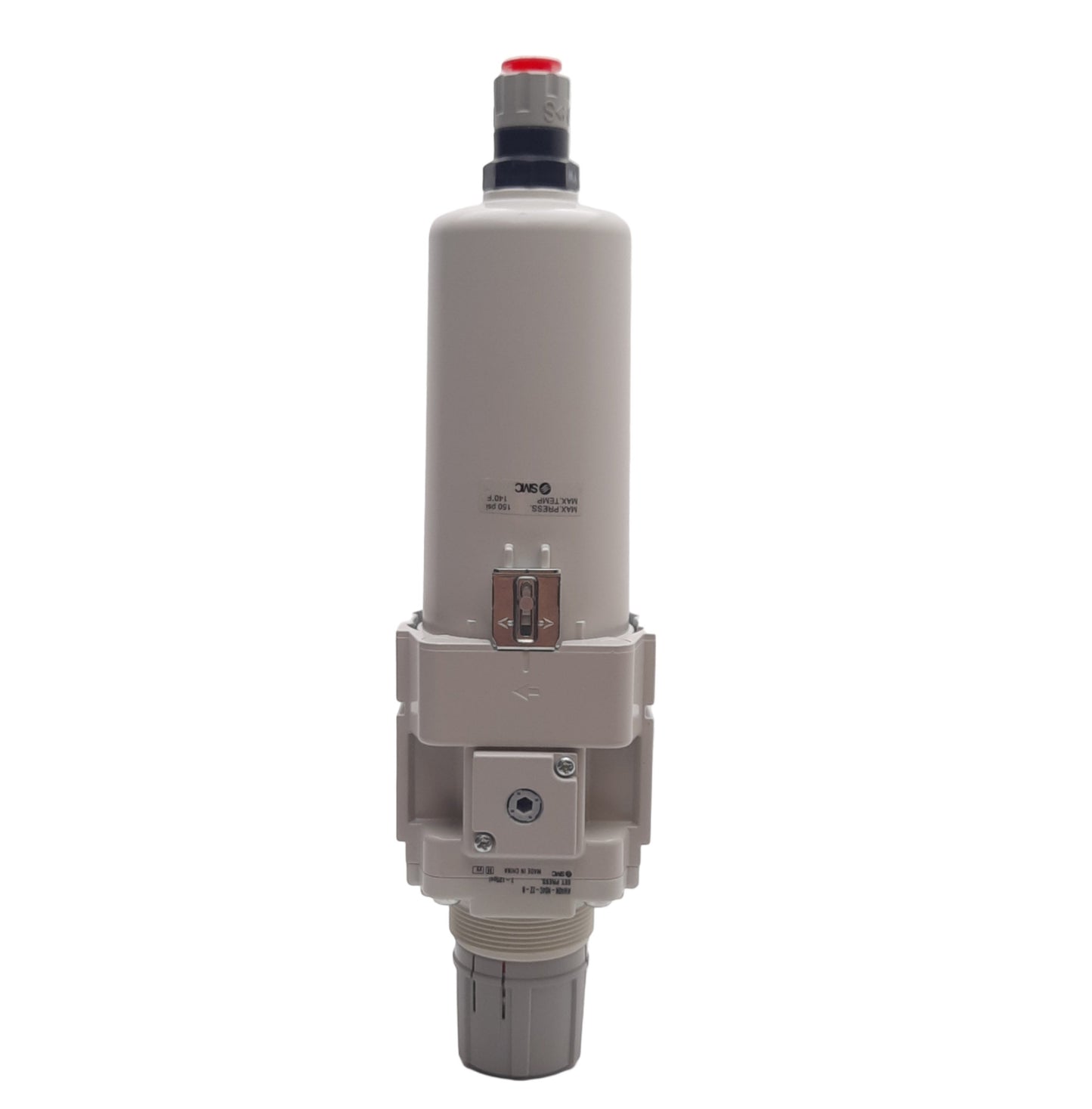 New SMC AW40K-N04C-2Z-B Filter Regulator, 1/2in NPT Port, 150psi, 5µm Filter