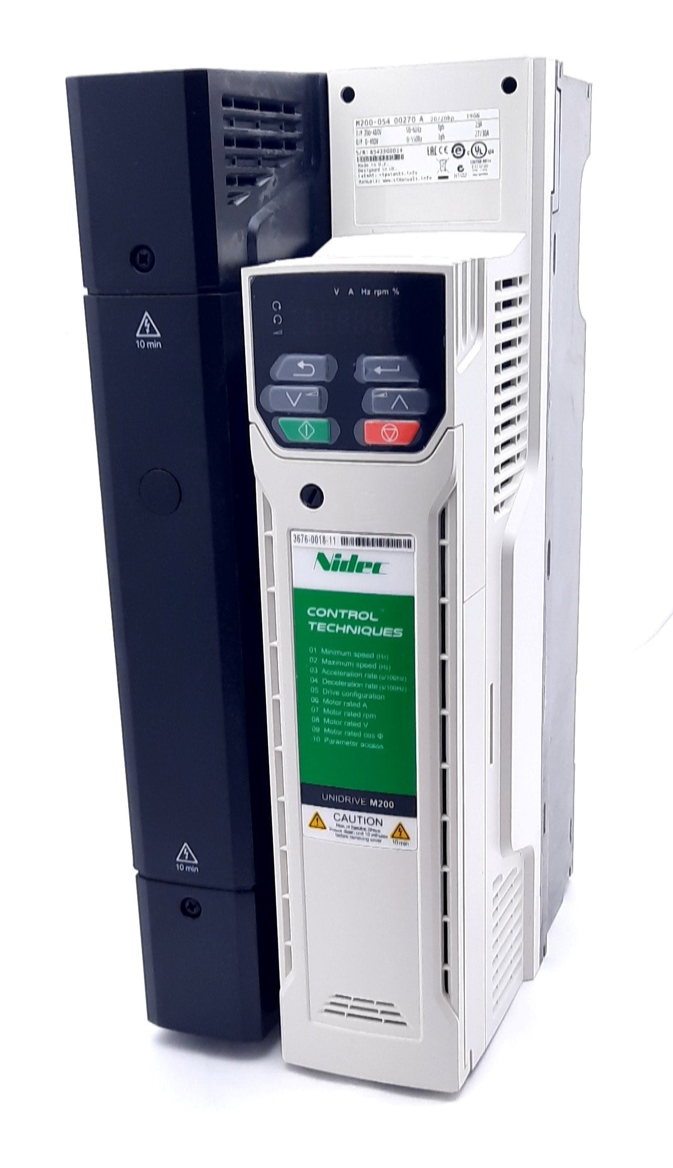 New Nidec M200-054 00270 A Variable Speed Drive Three Phase 380/480VAC 27A 11kW
