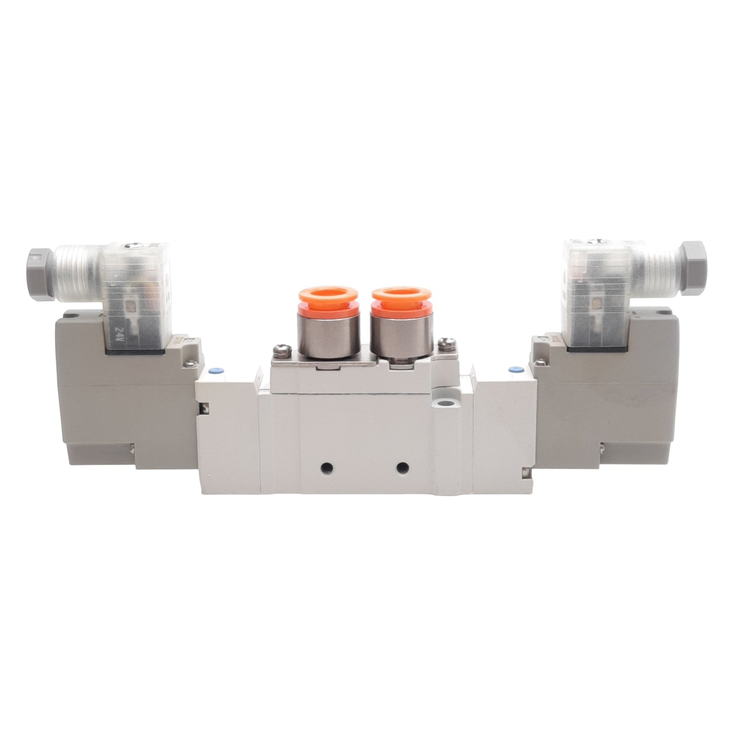 New SMC SY7220-5DZ-N11T Solenoid Valve 2-Position Double ø3/8in One-Touch 24VDC Coil