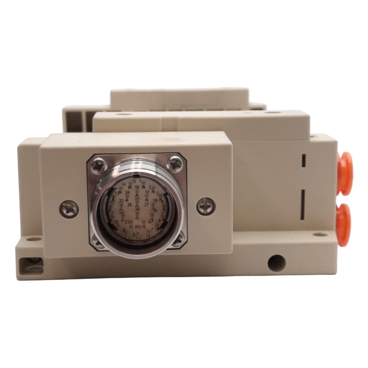 New – Open box SMC SS5V2-W10CD-09B-N7 Pneumatic Manifold, 9-Station, ø1/4in & ø3/8in One-Touch