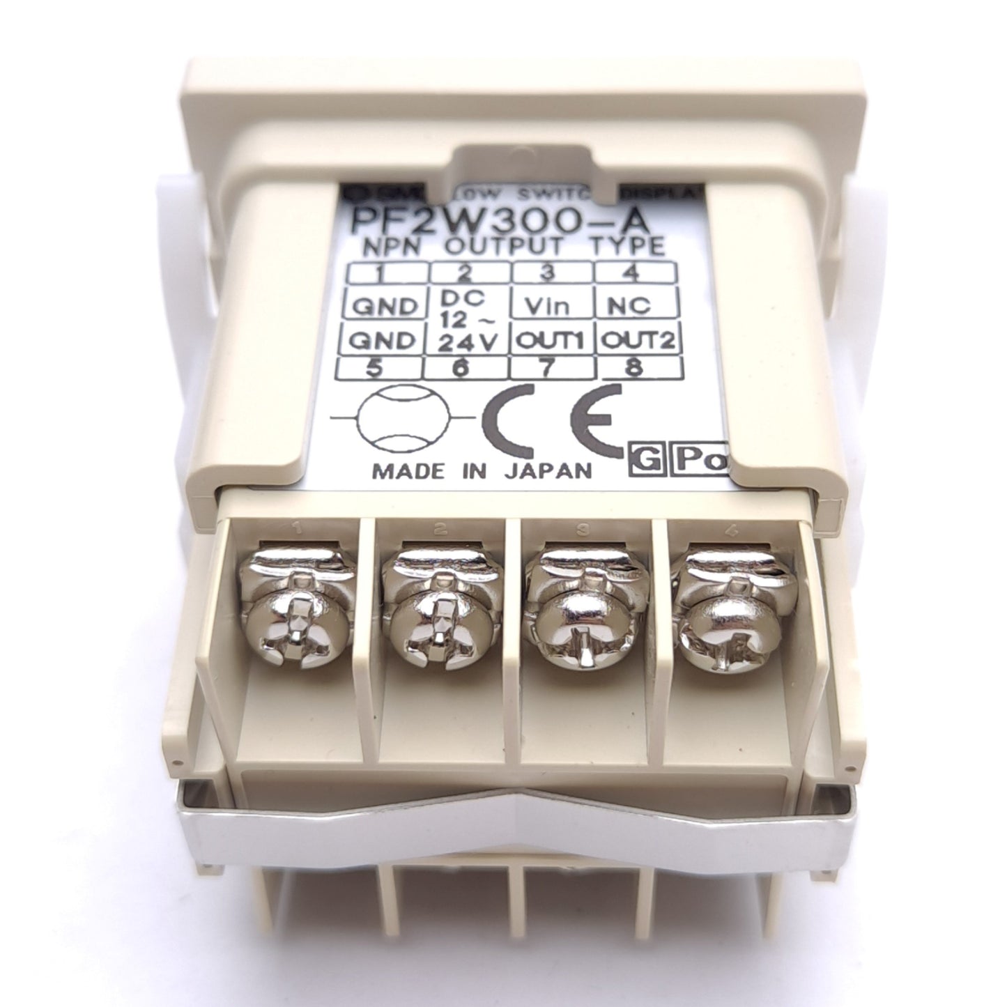 New – Open box SMC PF2W300-A Digital Flow Monitor, NPN, Panel Mount, 12-24VDC, For PF2W5 Sensor