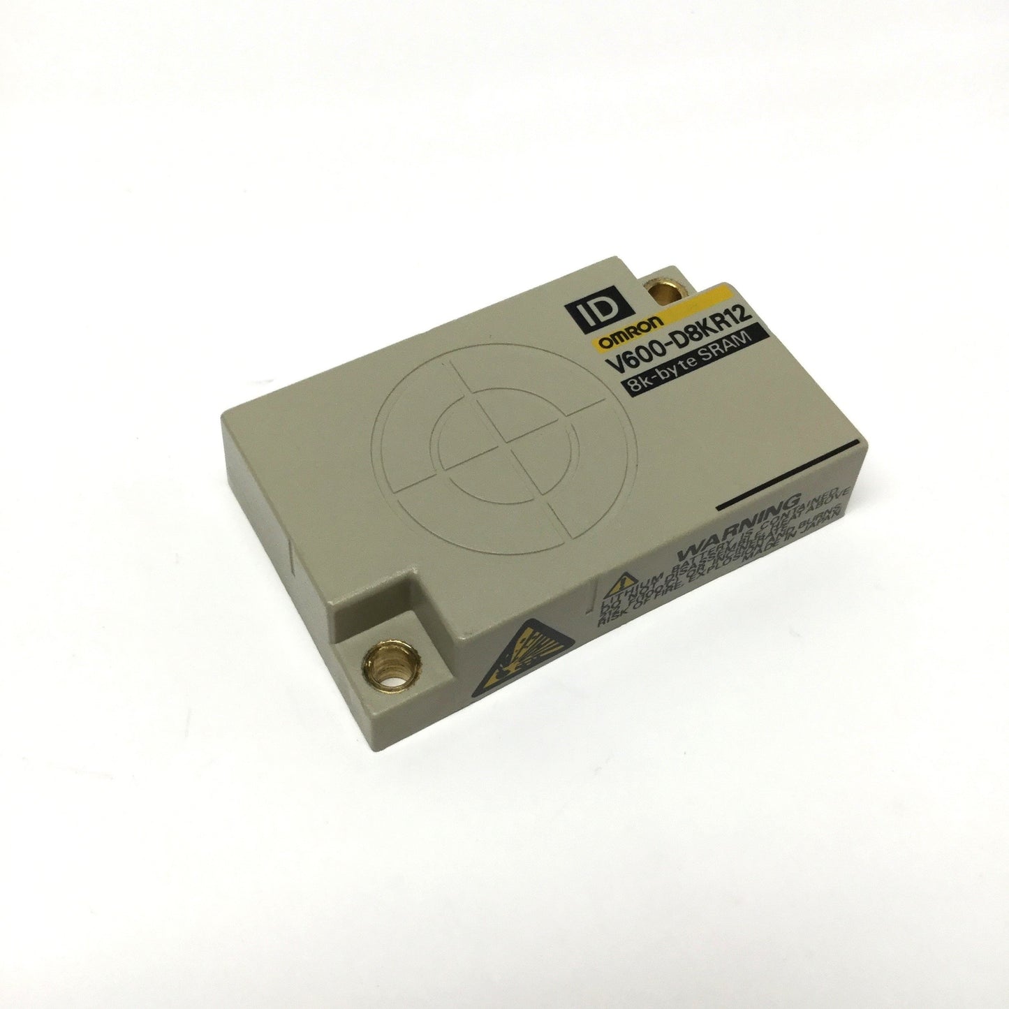 Used Omron V600-D8KR12 RFID Data Carrier Large Memory Capacity 8K Byte, 65x54x15mm