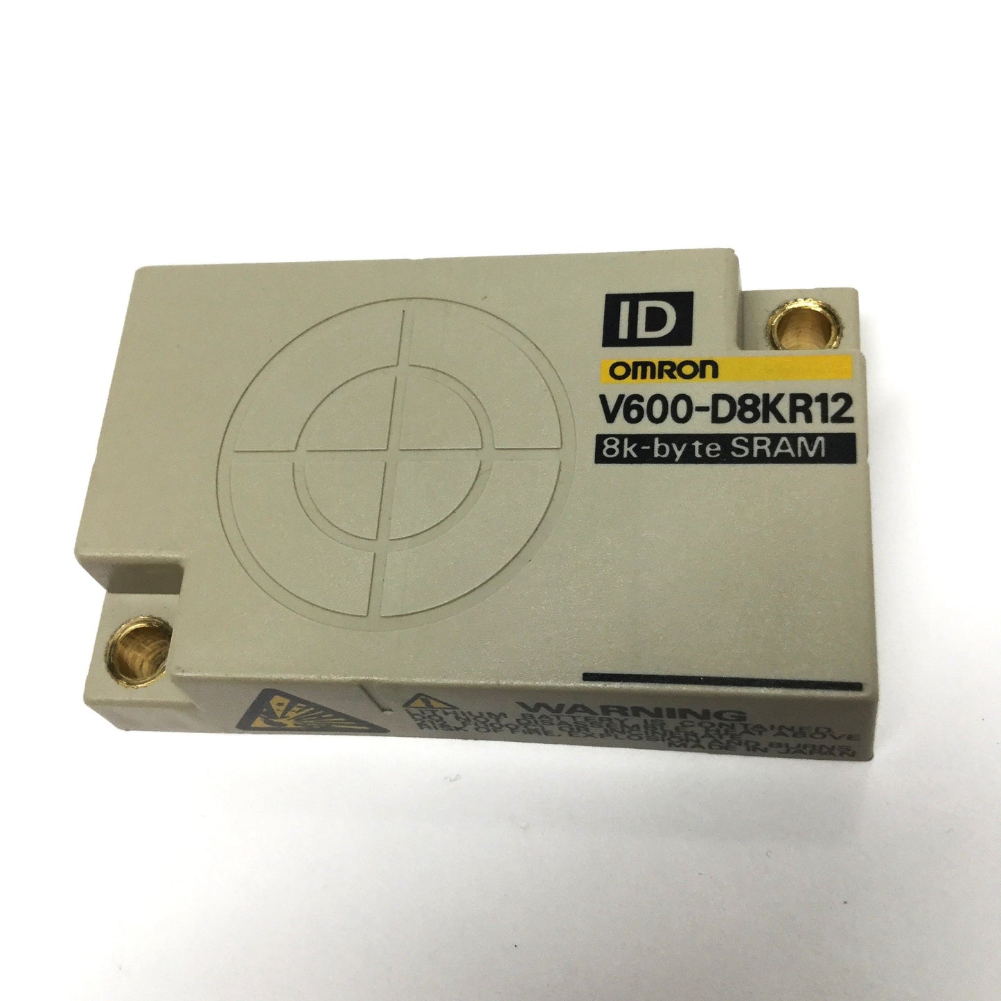 Used Omron V600-D8KR12 RFID Data Carrier Large Memory Capacity 8K Byte, 65x54x15mm
