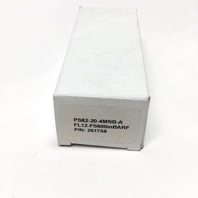 New Gems PS82-20-4MNB-A 261758 Mini Vacuum Switch, 12-28inHg, SPST-NO, 1/4" NPT