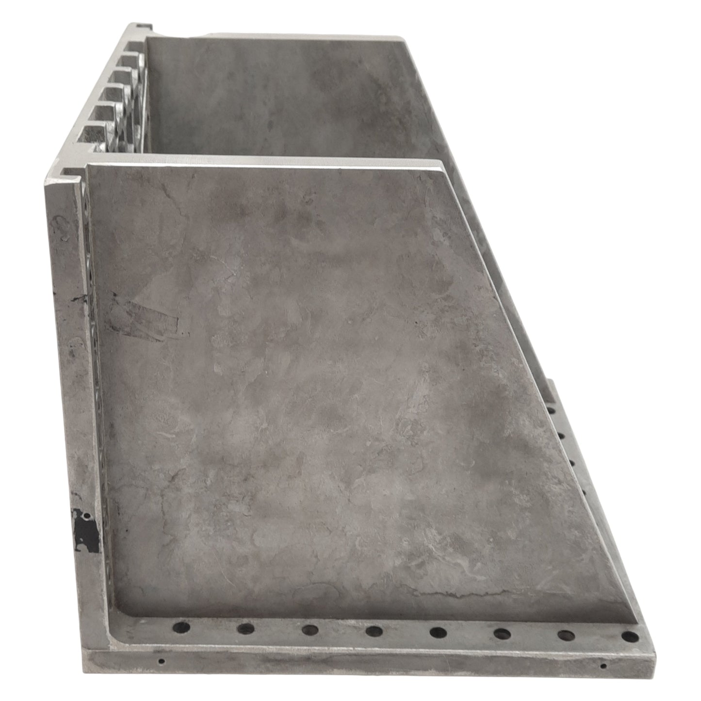 Used Isel 209110 0022 WV 3 Cast Aluminum Right Angle Machining Plate, 221x221x199mm