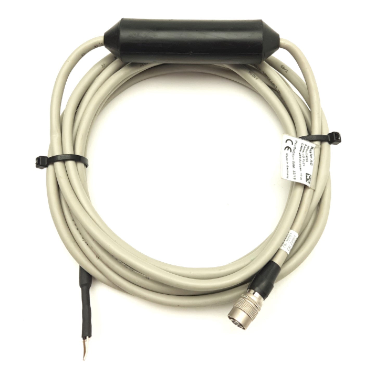 Used Basler 2000034084 Power & I/O Camera Cable, 6-Pin Hirose Female to Leads, 3m