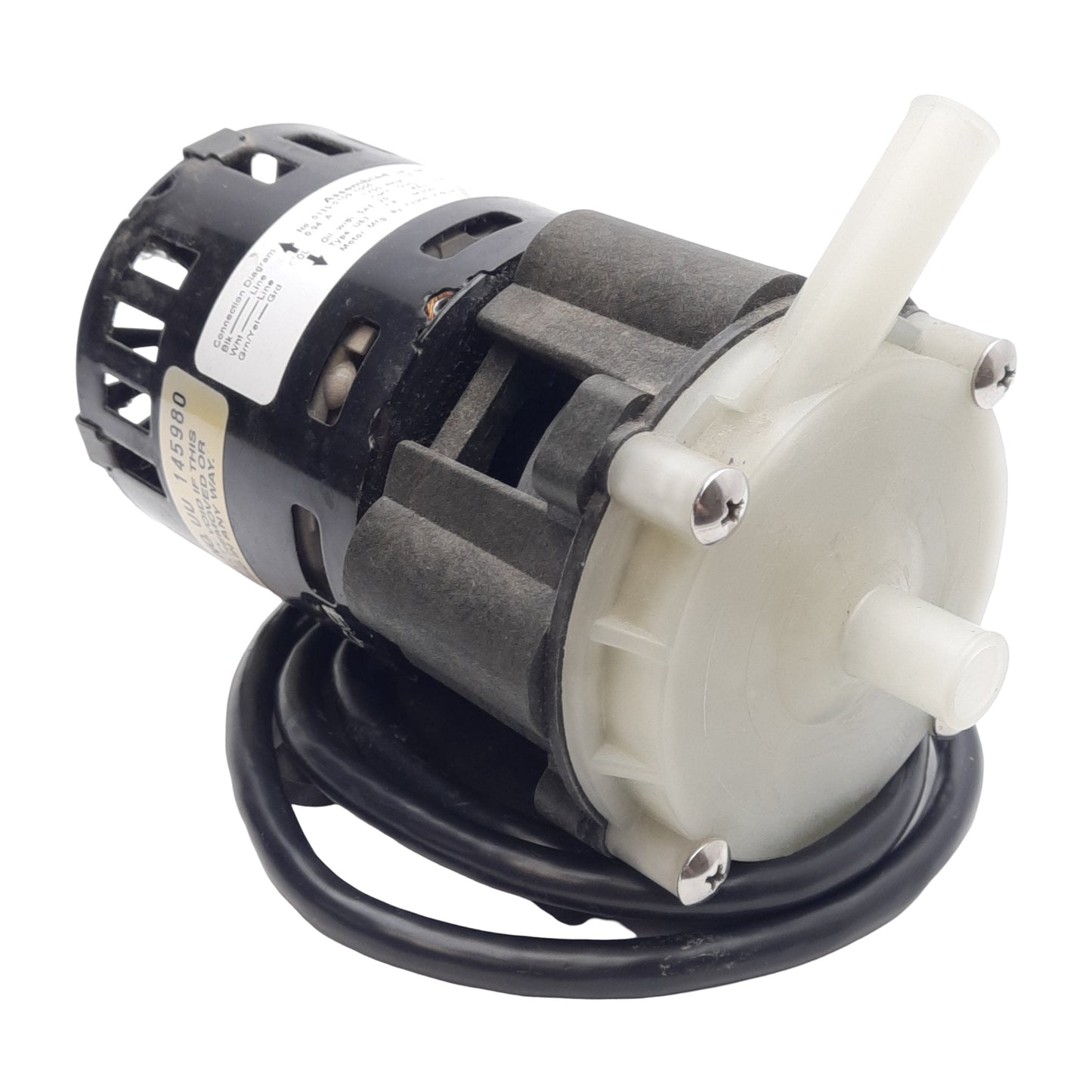 Used March Pumps 0135-0109-1000 Centrifugal Pump, ø1/2in, 115VAC, 6GPM, 50PSI, 190°F