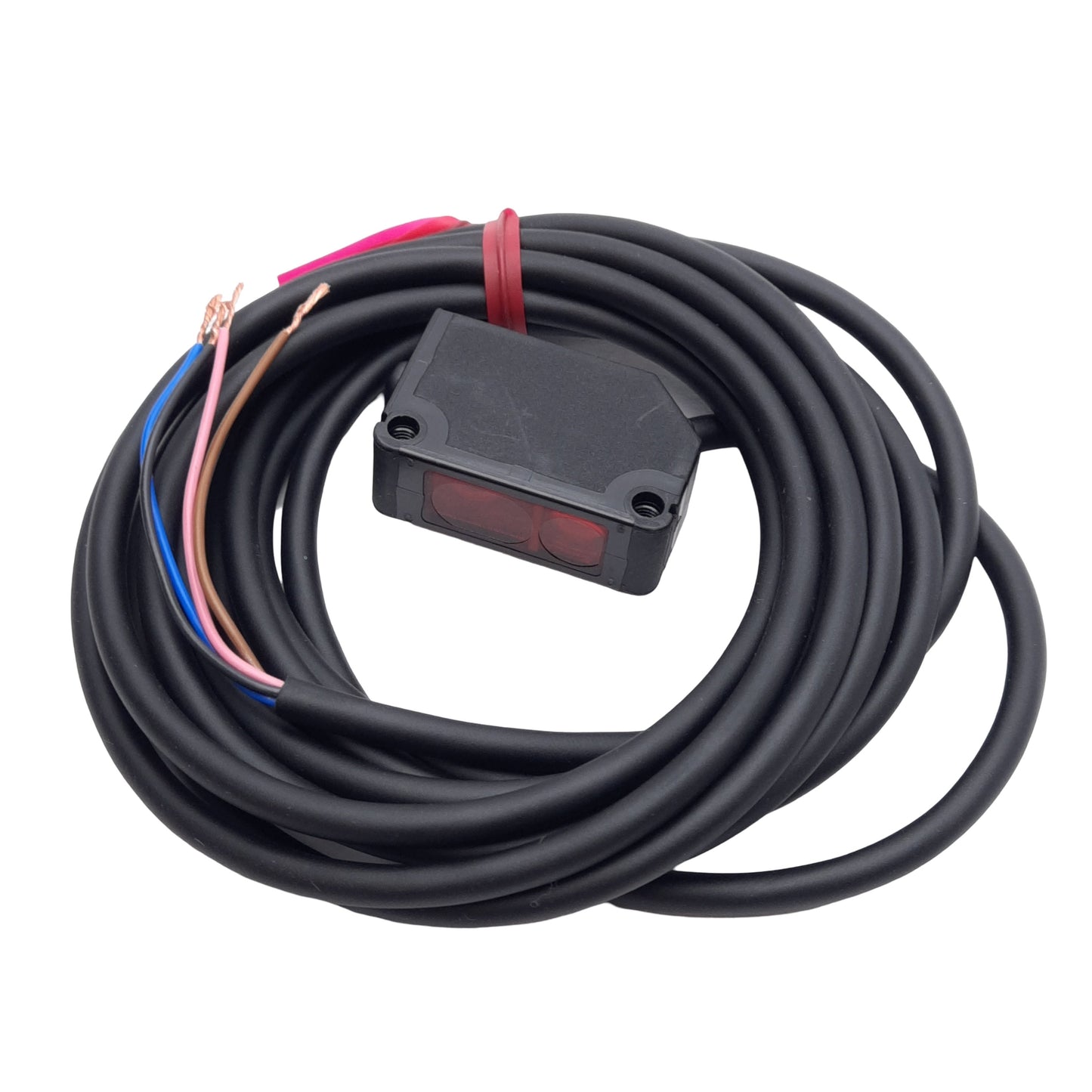 New Telemecanique XUM8ANCNL2 Photoelectric Sensor, NPN, 0.3m Sensing, 12-24VDC