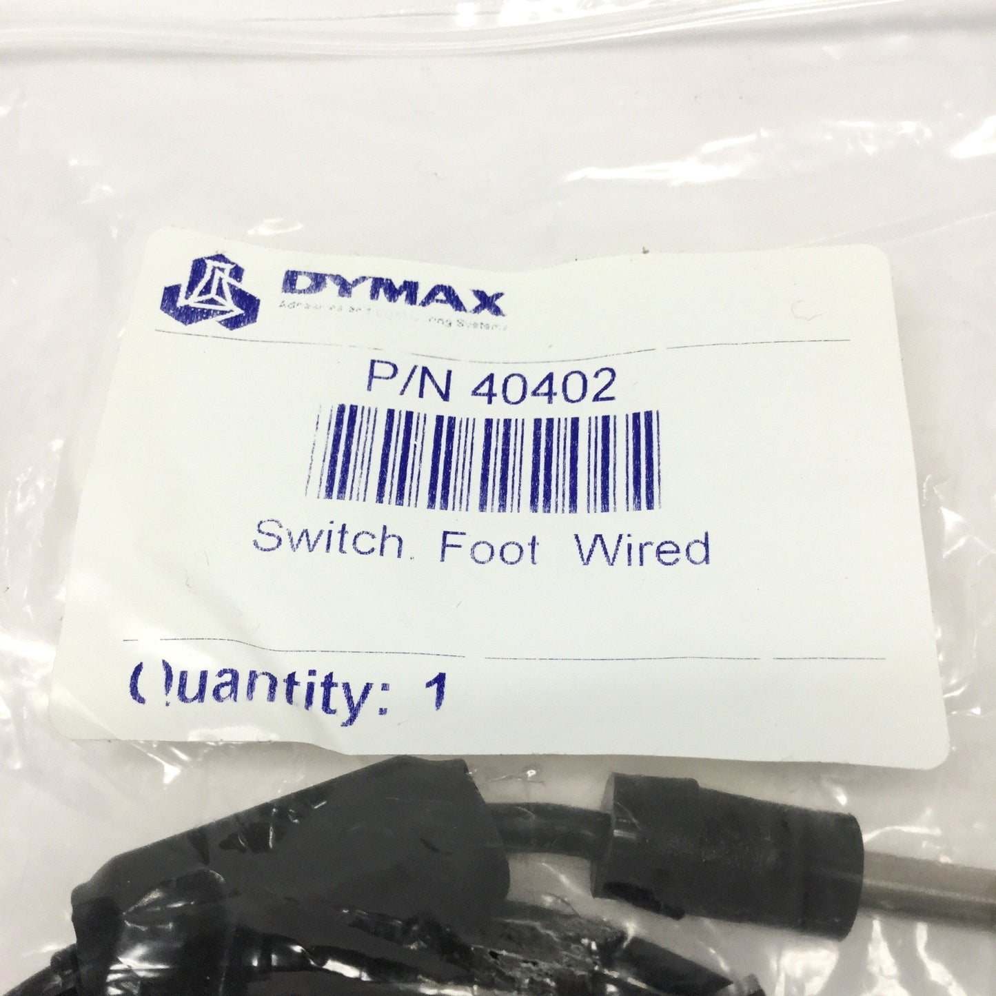 New Dymax 40402 Foot Switch Pedal, 30VAC 3A, SPDT, 1/4" Phone Plug Treadlite T-91-PS