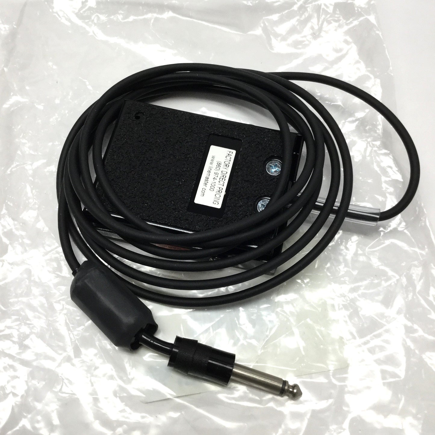 New Dymax 40402 Foot Switch Pedal, 30VAC 3A, SPDT, 1/4" Phone Plug Treadlite T-91-PS