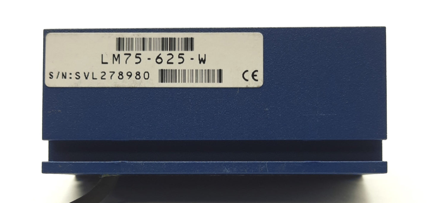 Used Smart Vision Lights LM75-625-W Machine Vision Red LED, Wide, 71 x 25.5mm, 24VDC