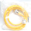 New Mencom MIN-3MPX-6 Cordset, Single Ended 3 pin Straight Male, MIN Size I, 7/8-16