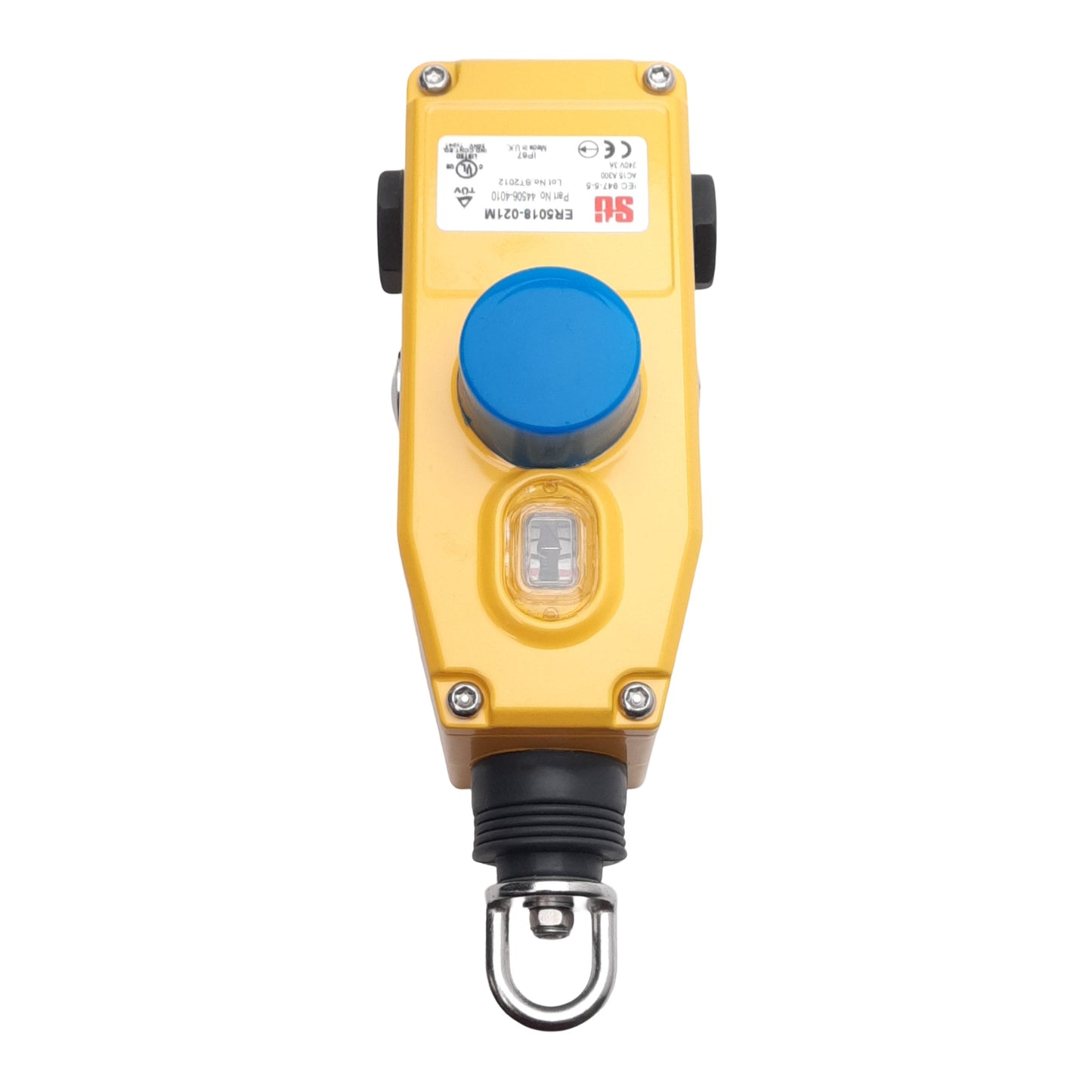 New Omron 44506-4010 Sti Rope Pull Switch, 2NC + 1NO, 125N Force, 240VAC/24VDC