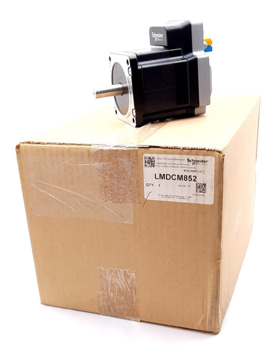 New Schneider LMDCM852 DC Stepper Motor 48VDC, 4A, 3.12Nm, RS485