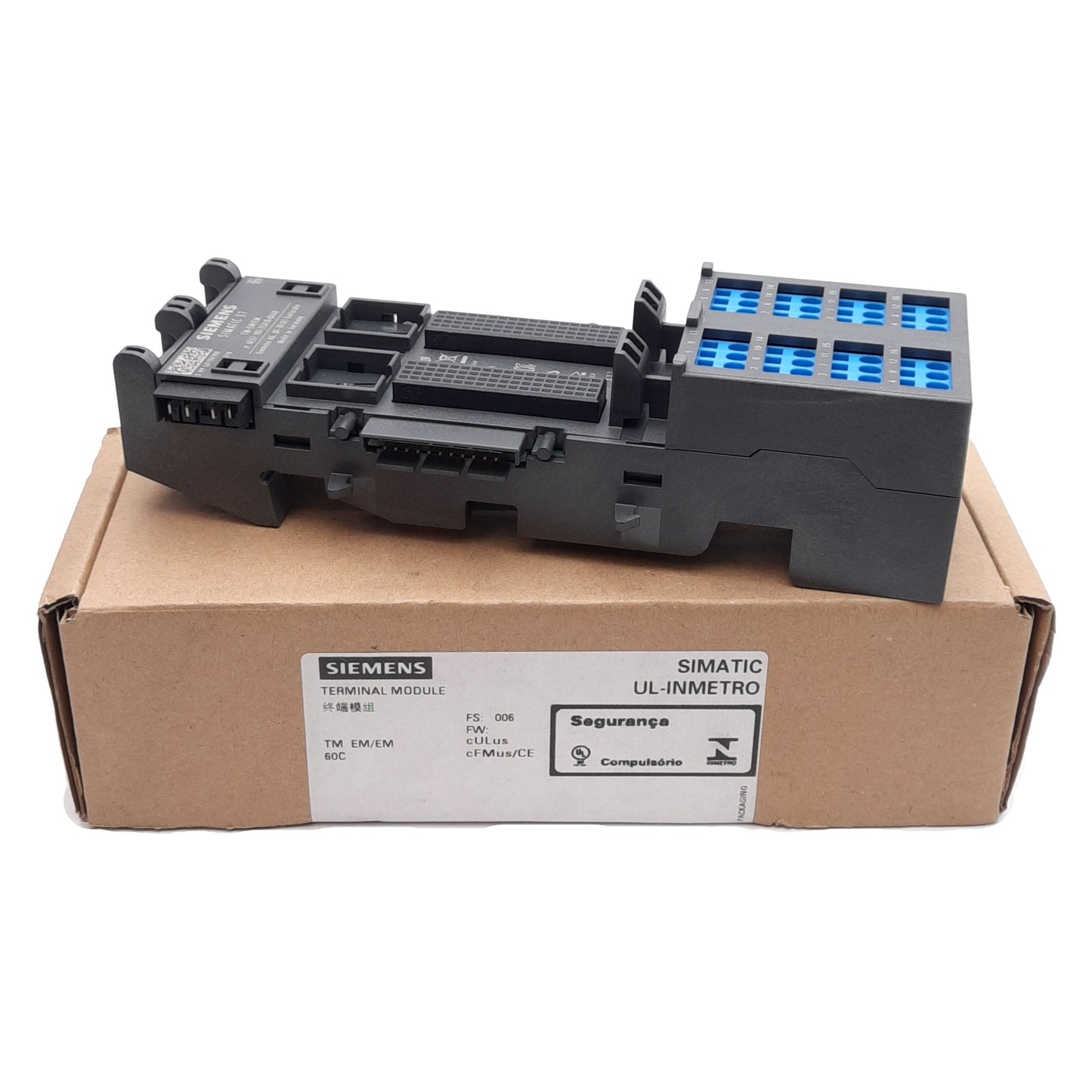 New Siemens 6ES7193-7CA10-0AA0 Terminal Module TM-EM/EM60C For ET200iSP, 2 Module