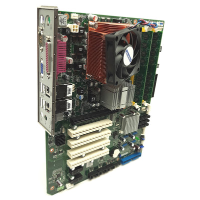 Used Advantech AIMB-766G2-00A2E Motherboard & CPU Intel Core 2 Duo 2.8GHz 2x LAN