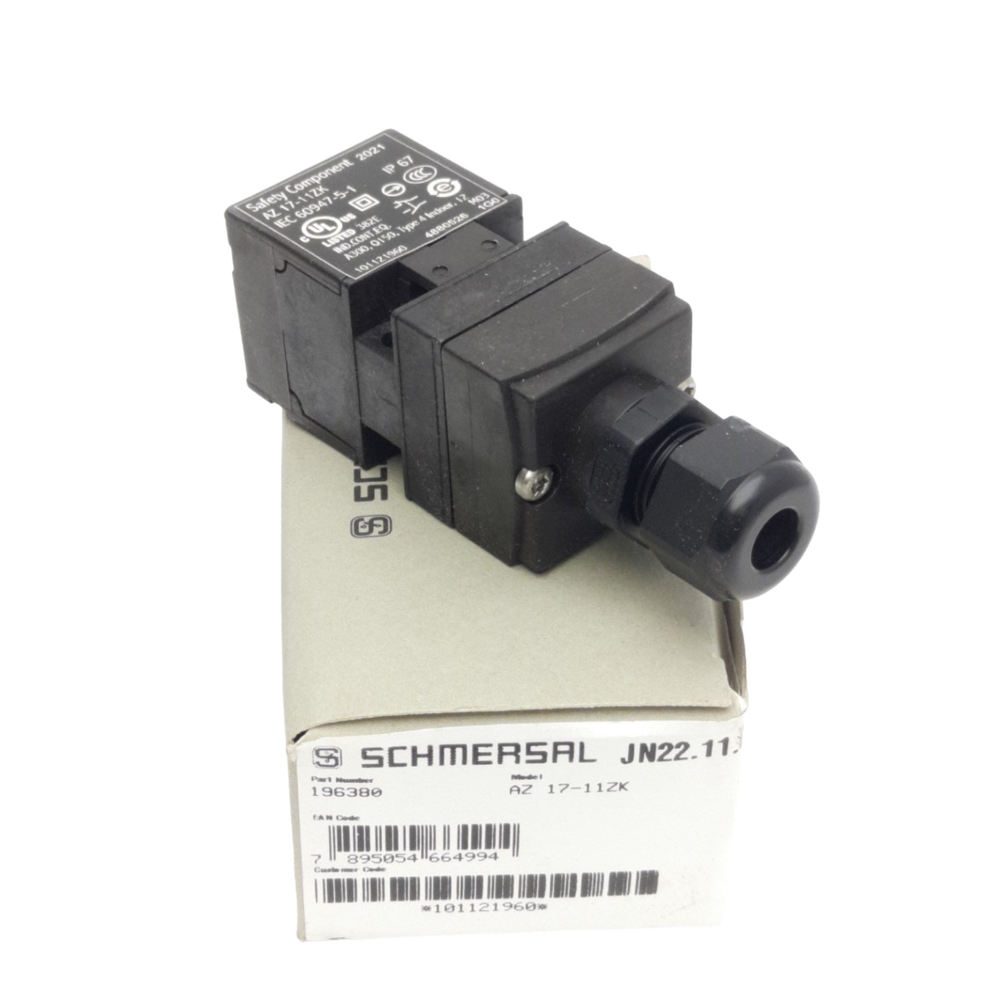 New Schmersal AZ17-11ZK 196380 Interlock Switch 1NO+1NC, 230VAC/24VDC 4A
