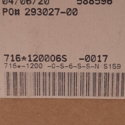 New Accu-Coder 716-1200-O-S-S-N Incremental Encoder, 1200CPR, ø3/8in Shaft, 5-28VDC