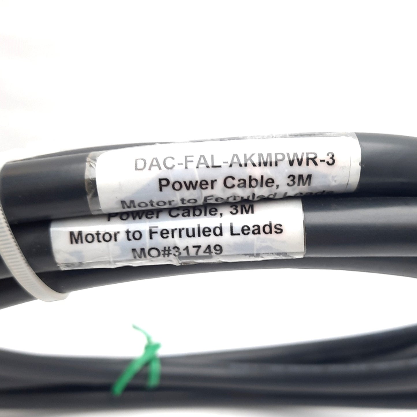 New Igus DAC-FAL-AKMPWR-3 Power Cable Motor to Ferruled Leads, M23 8-Pin, Length 3m