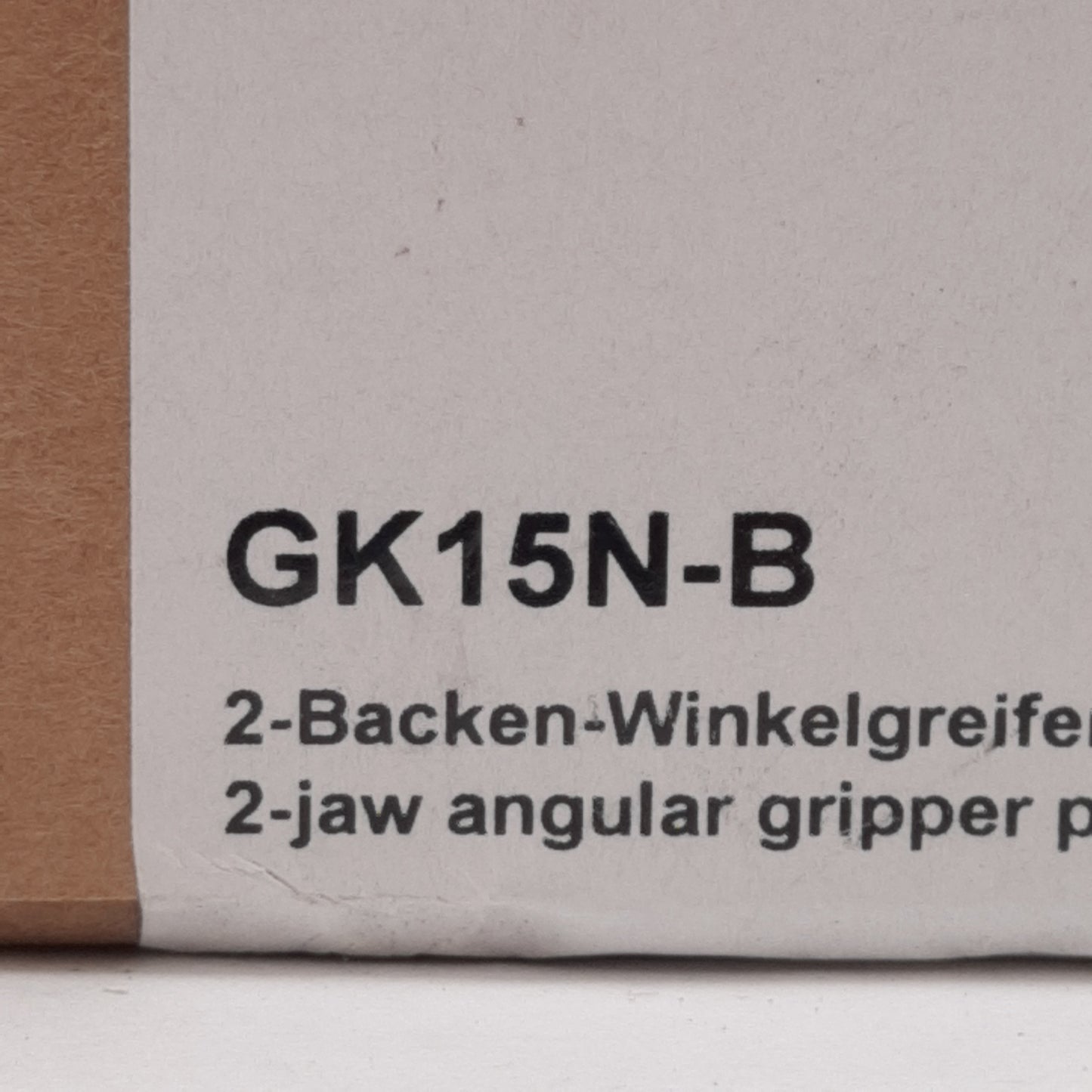 New Zimmer GK15N-B 2-Jaw Radial Gripper, 90° Stroke Per Jaw, 70N, 3-8bar, M5 Ports