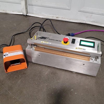 Used Accu-Seal 5300-15-3-DAS Validatable Medical Pouch Sealer 15" x 3/8" 120VAC 4.5A
