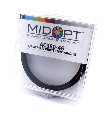 New Midopt AC380-46 A/R Acrylic Protective Window M46x0.75,400nm - 850nm, ≥95%