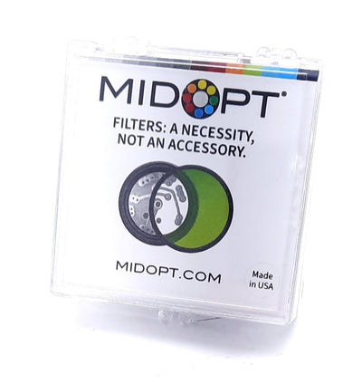 New Midopt PL032-25.5/RS Linear Fixed Polarizer M25.5 x 0.5, 400 to 700nm, 3000:1