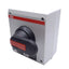 New ABB NF25E-3PB4B Enclosed Disconnect Switch, 3-Pole, 600VAC 25A, Pistol Handle