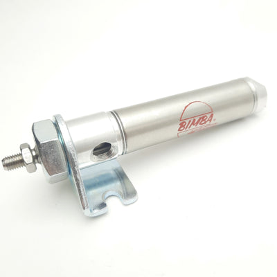 Used Bimba NR-041.5-D Non-Rotating Cylinder, 3/4" Bore, Stroke 1.5", Port 1/8" NPT