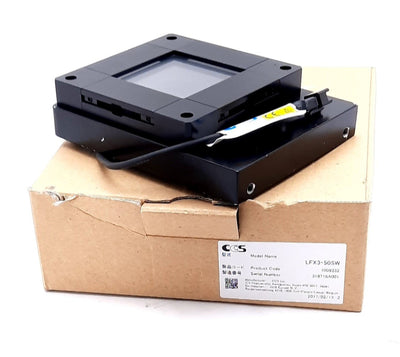 New CCS LFX3-50SW Flat Dome Machine Vision Light White LED 24VDC 12W 6,800 K typ.