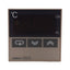 Used Omron E5CS-Q1KJX-F Temperature Controller, 100-240VAC, T/C Input, 1/16 DIN