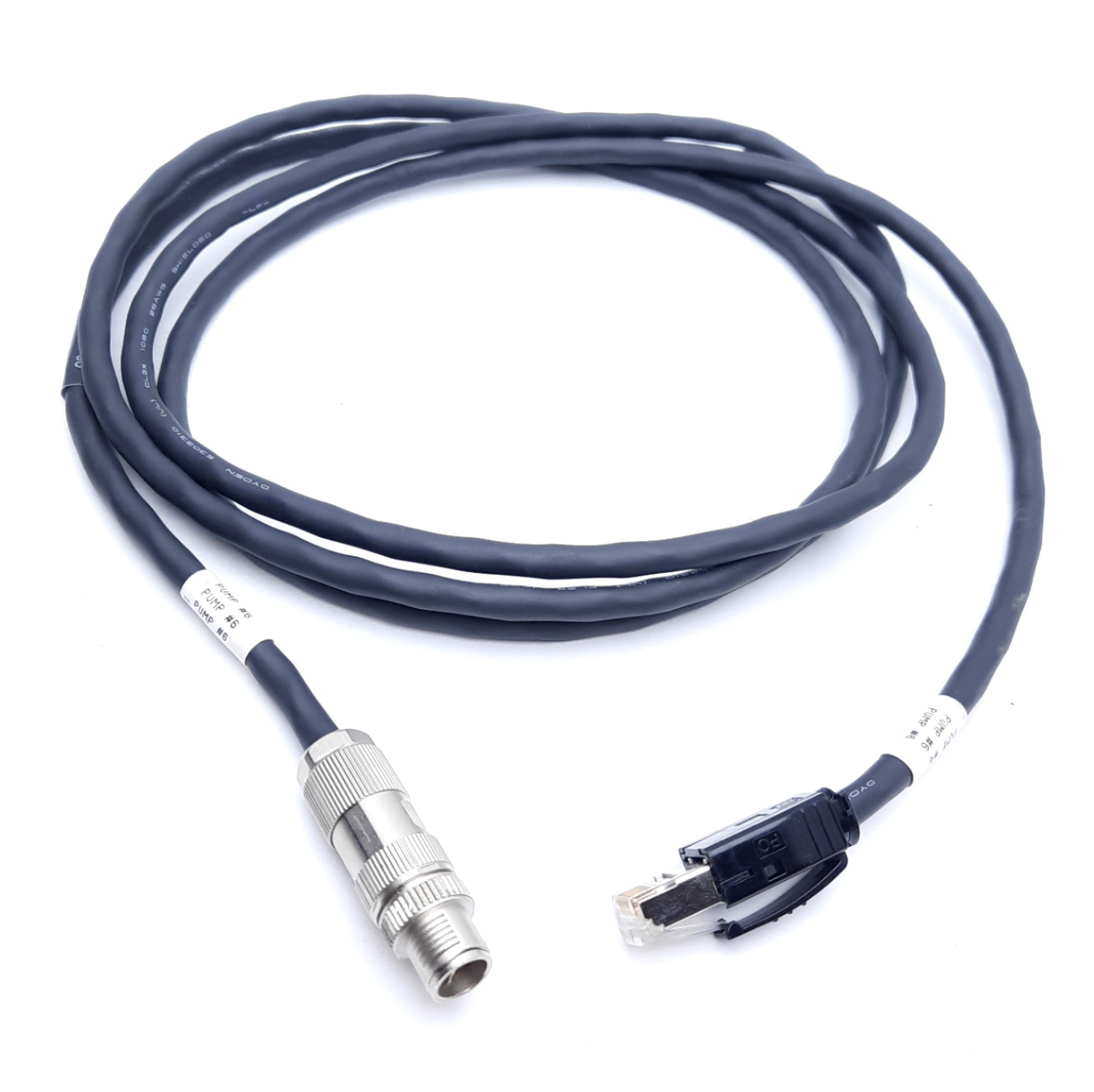 Keyence OP-87359 Barcode Scanner Ethernet Cable, SR750/650, 2m Length ...