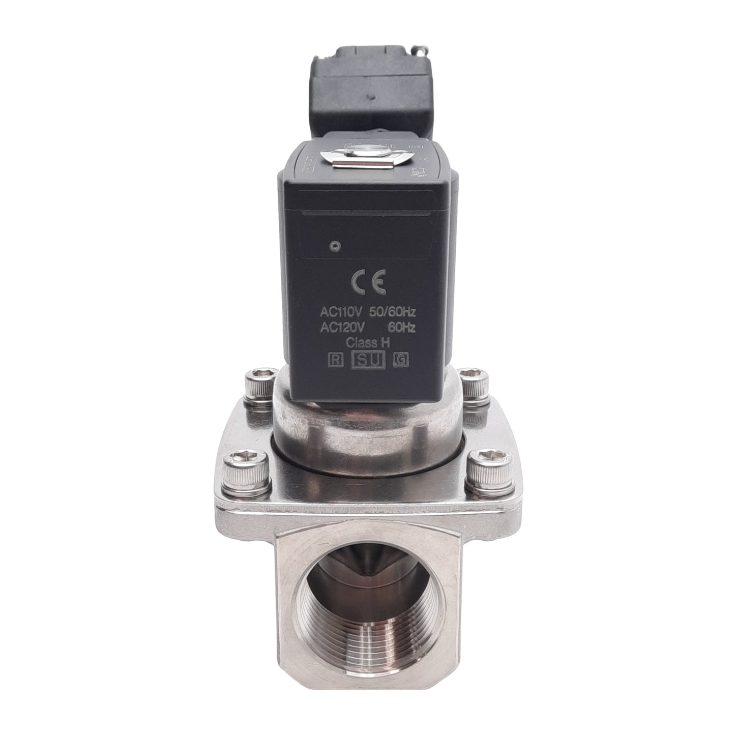 New SMC VXS2360Q-10N-3TR1 Steam Valve, ø25mm Orifice, 1.0MPa, 1in NPT, 110VAC